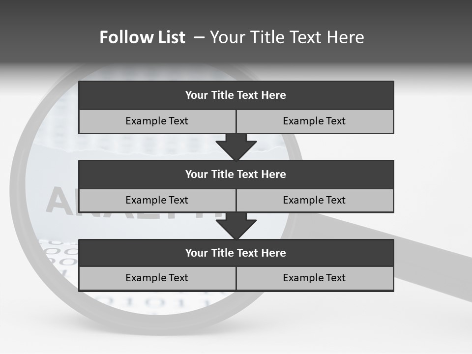 Statistic Pen Work PowerPoint Template