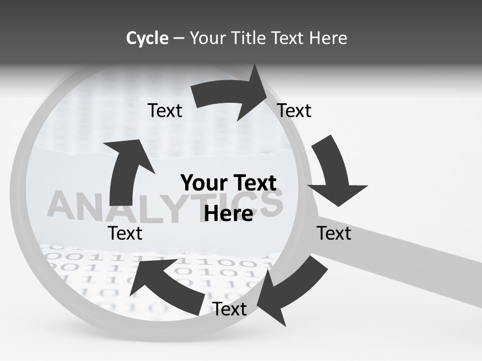 Statistic Pen Work PowerPoint Template