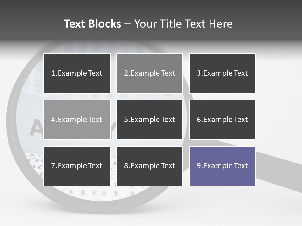Statistic Pen Work PowerPoint Template
