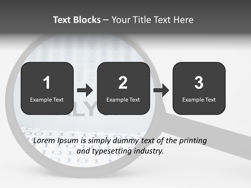 Statistic Pen Work PowerPoint Template