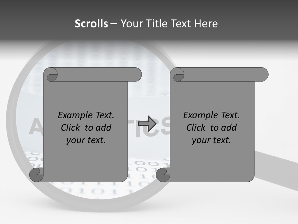 Statistic Pen Work PowerPoint Template