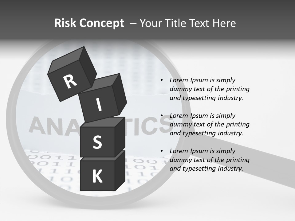 Statistic Pen Work PowerPoint Template