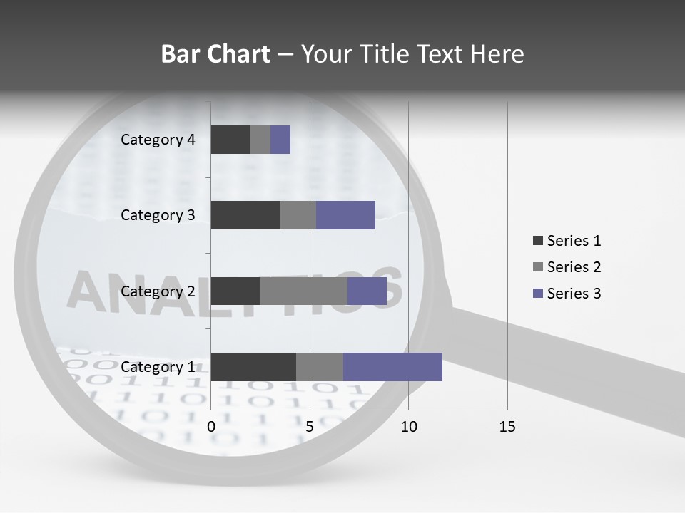 Statistic Pen Work PowerPoint Template