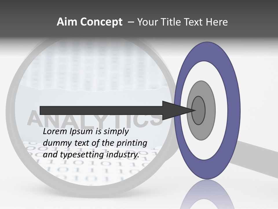 Statistic Pen Work PowerPoint Template