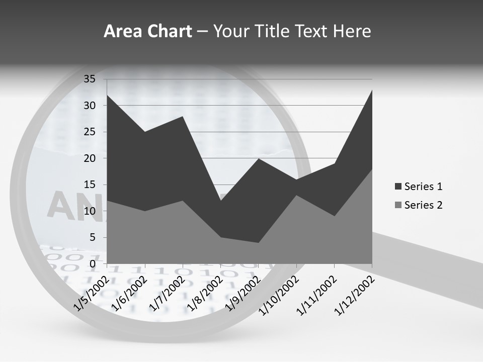 Statistic Pen Work PowerPoint Template