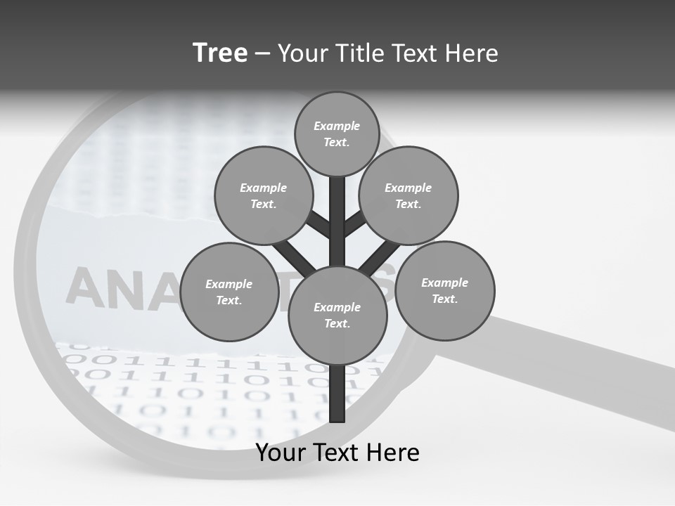 Statistic Pen Work PowerPoint Template