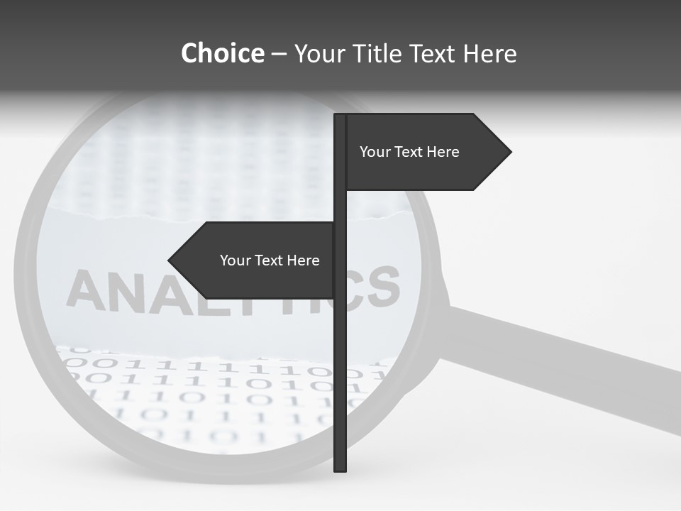 Statistic Pen Work PowerPoint Template