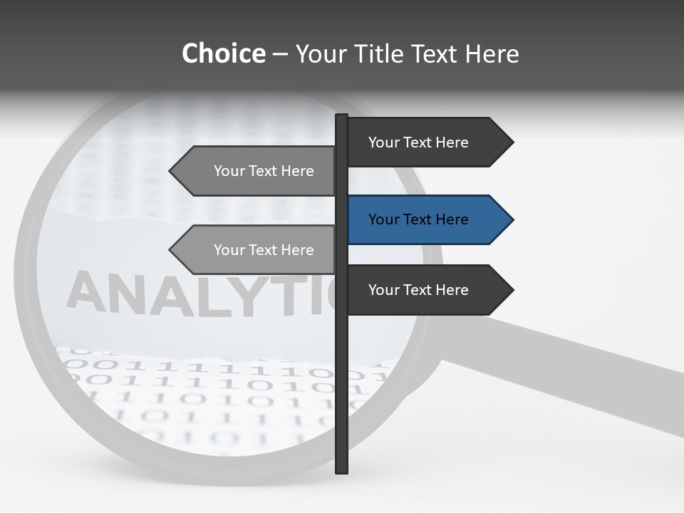 Statistic Pen Work PowerPoint Template