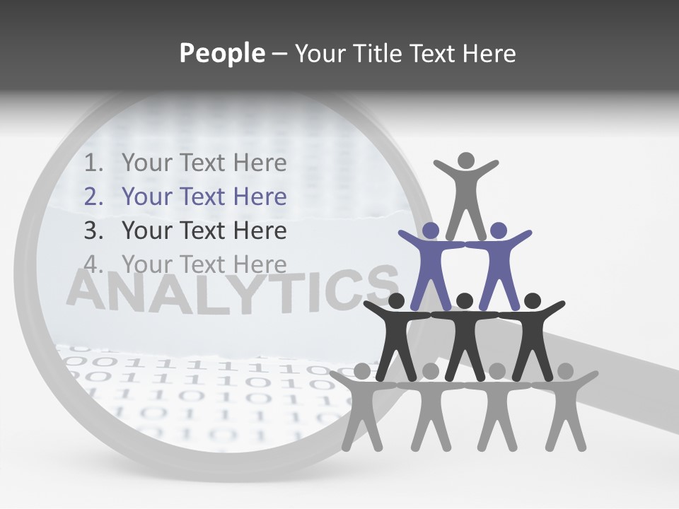 Statistic Pen Work PowerPoint Template