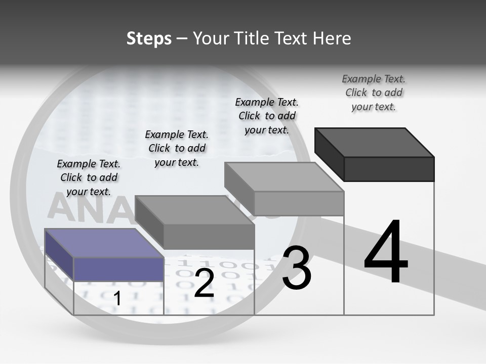 Statistic Pen Work PowerPoint Template