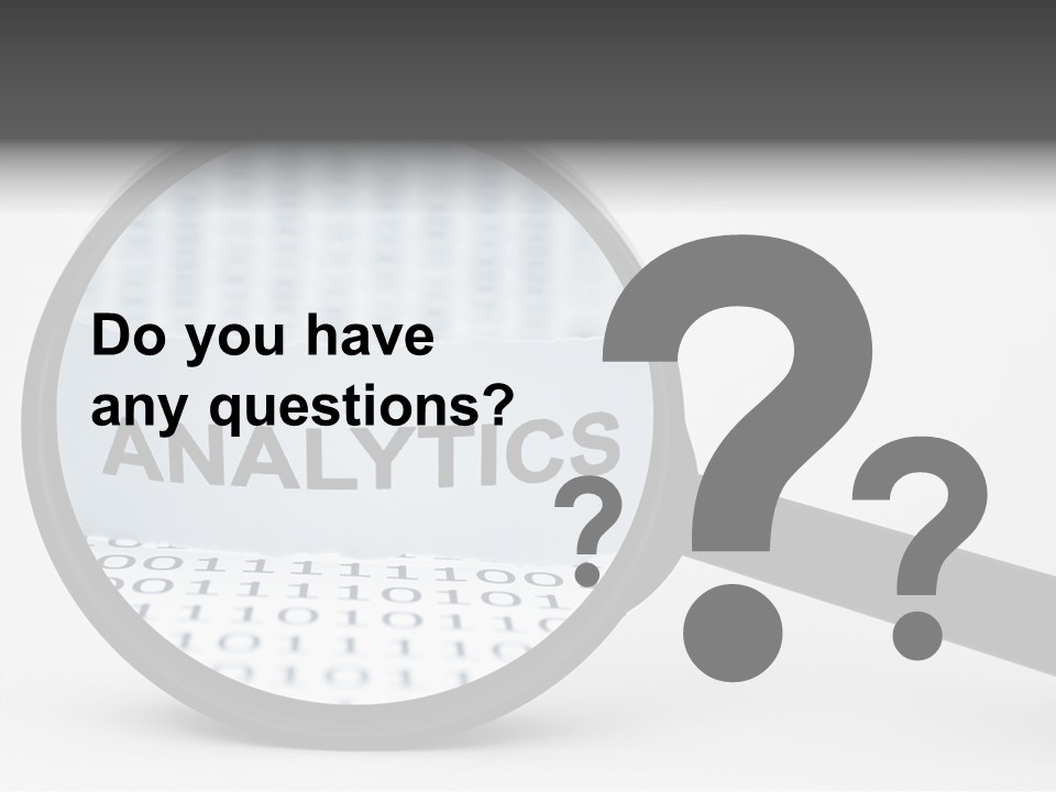 Statistic Pen Work PowerPoint Template