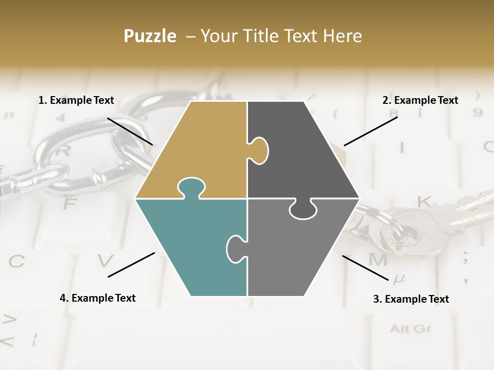 Grey Internet Password PowerPoint Template