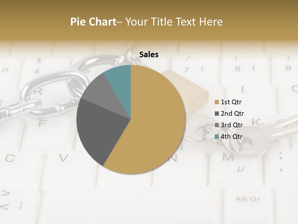Grey Internet Password PowerPoint Template