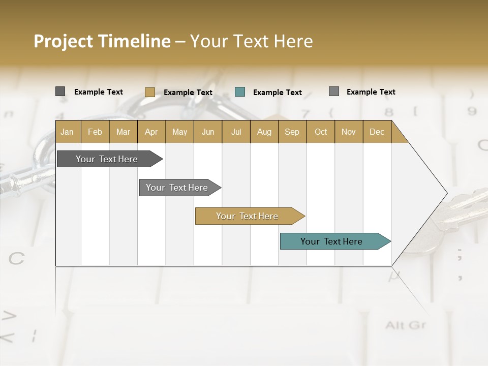 Grey Internet Password PowerPoint Template