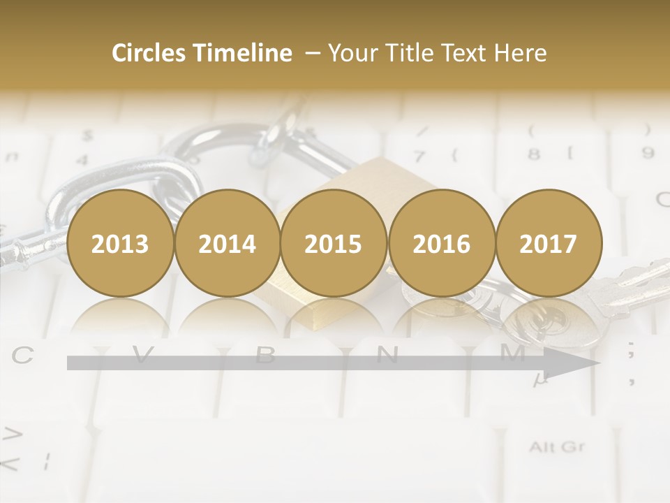 Grey Internet Password PowerPoint Template