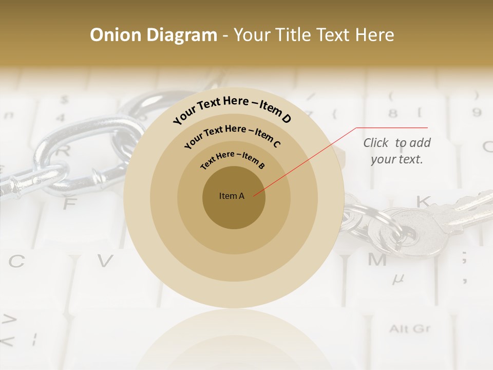 Grey Internet Password PowerPoint Template