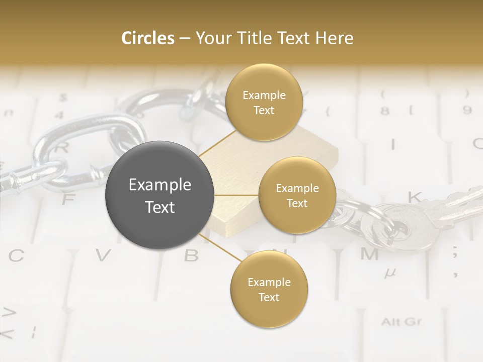 Grey Internet Password PowerPoint Template