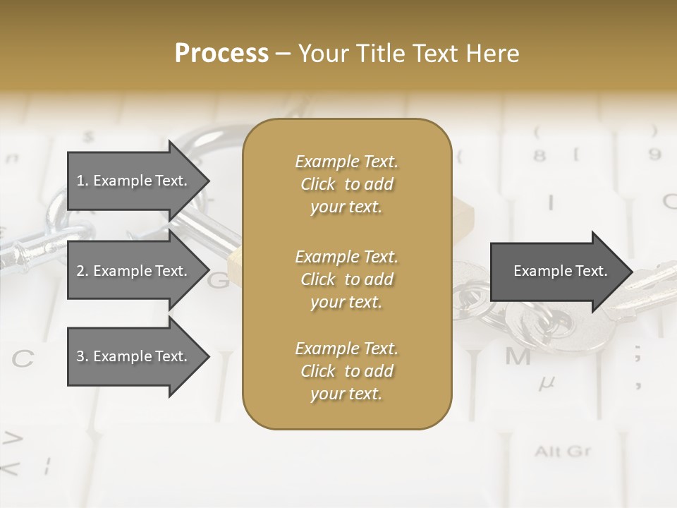 Grey Internet Password PowerPoint Template