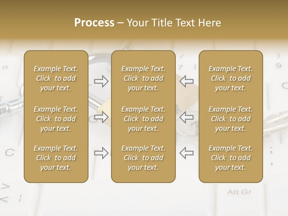 Grey Internet Password PowerPoint Template
