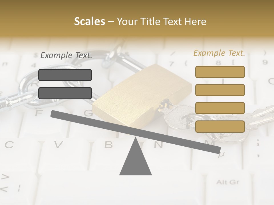 Grey Internet Password PowerPoint Template