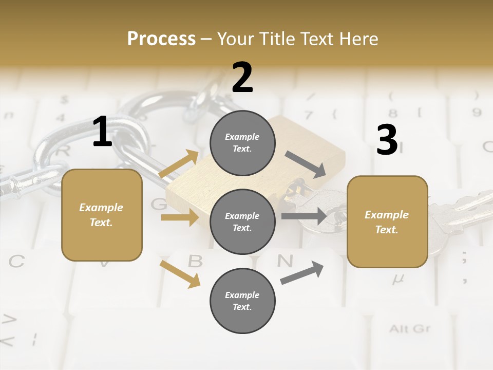 Grey Internet Password PowerPoint Template