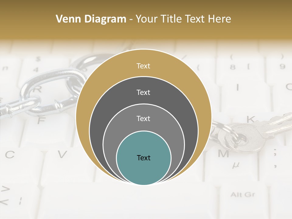 Grey Internet Password PowerPoint Template