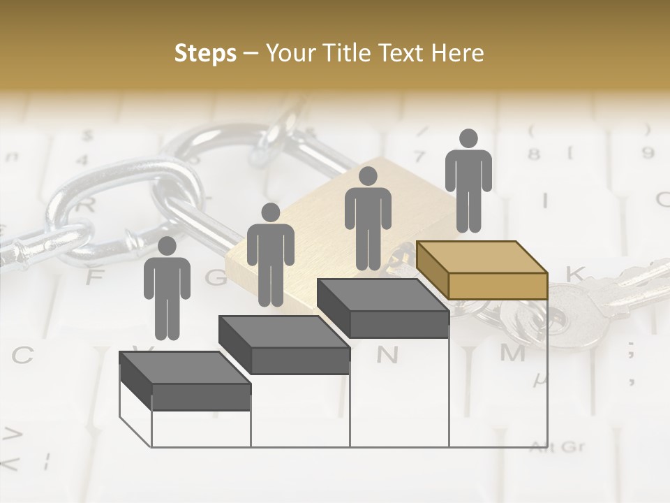 Grey Internet Password PowerPoint Template