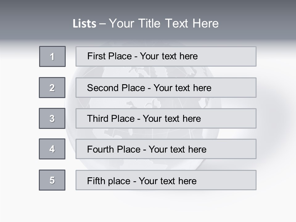 World Gaia Europe PowerPoint Template