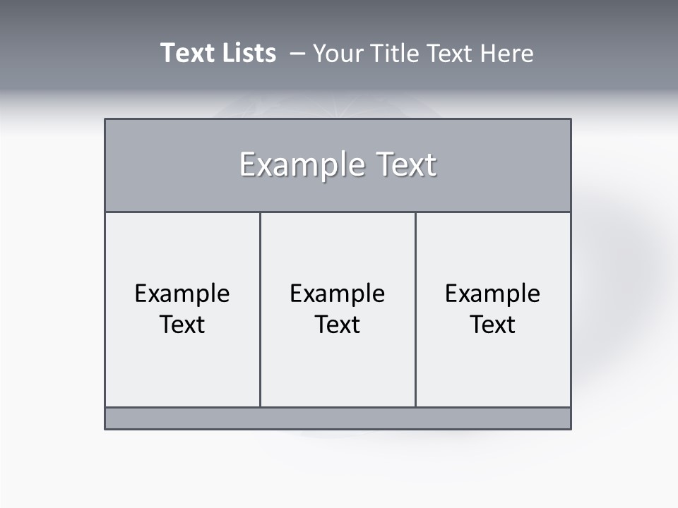 World Gaia Europe PowerPoint Template