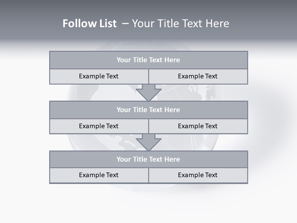 World Gaia Europe PowerPoint Template
