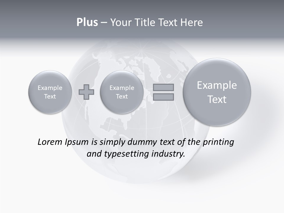 World Gaia Europe PowerPoint Template