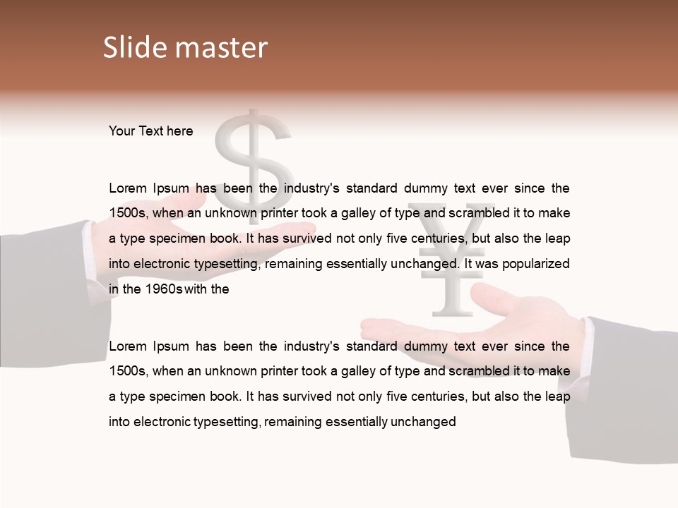 Wealth Financial Money PowerPoint Template