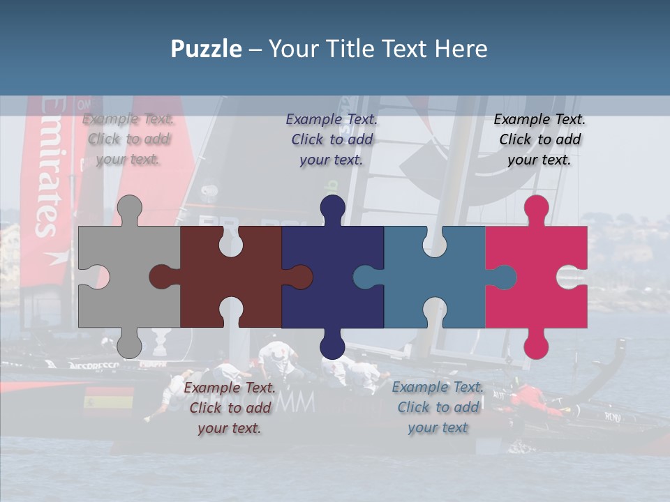 Maritime First Team PowerPoint Template