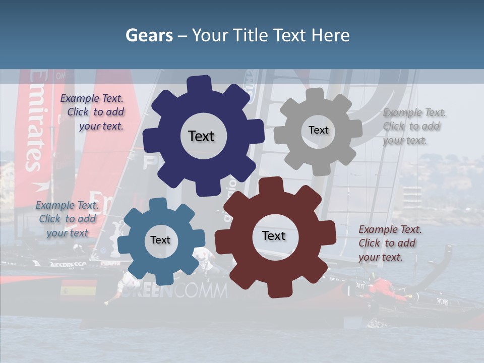 Maritime First Team PowerPoint Template