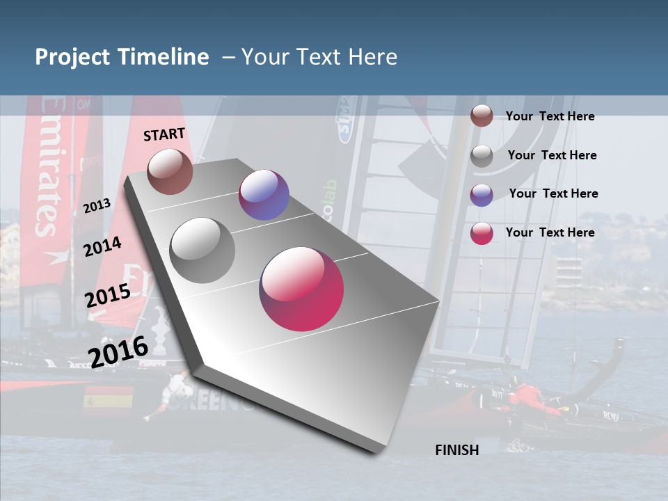 Maritime First Team PowerPoint Template