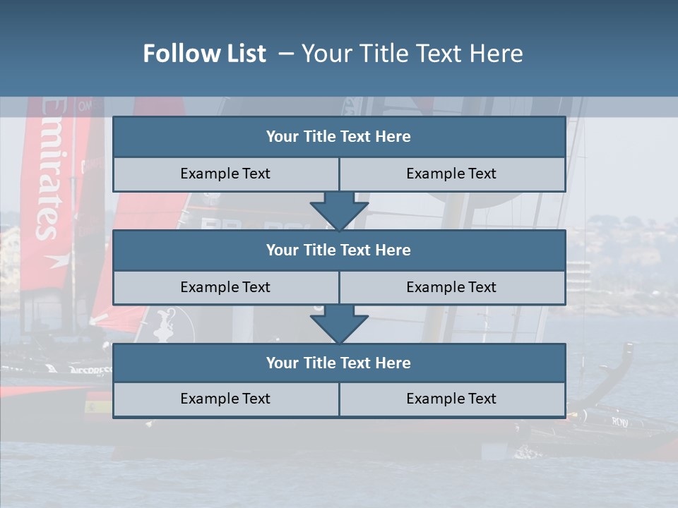 Maritime First Team PowerPoint Template