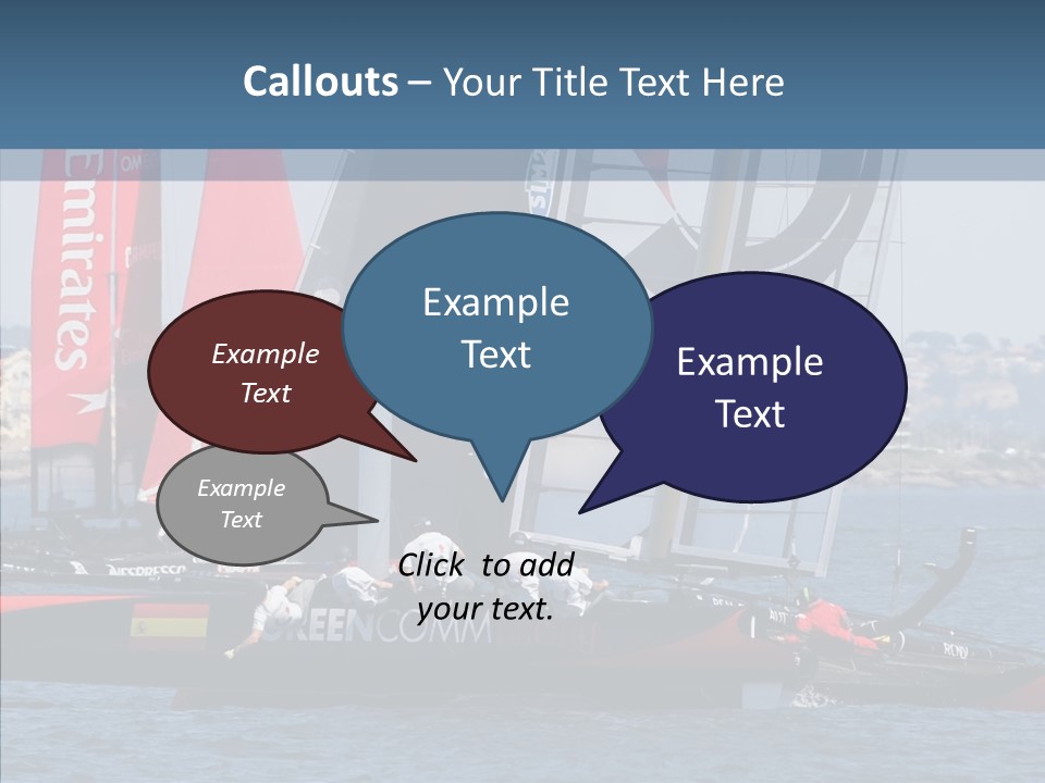 Maritime First Team PowerPoint Template