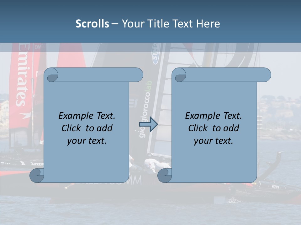 Maritime First Team PowerPoint Template