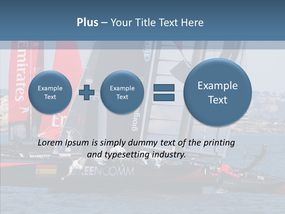 Maritime First Team PowerPoint Template