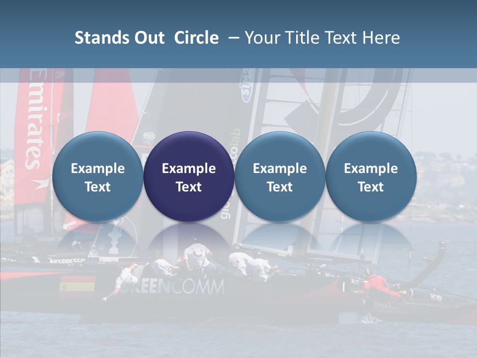 Maritime First Team PowerPoint Template