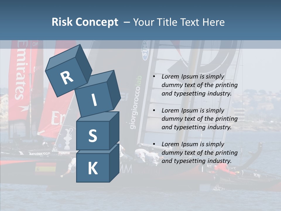 Maritime First Team PowerPoint Template