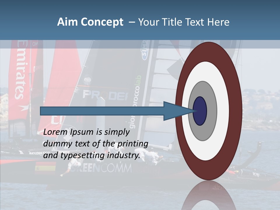 Maritime First Team PowerPoint Template
