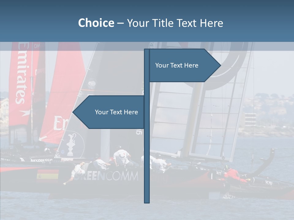 Maritime First Team PowerPoint Template