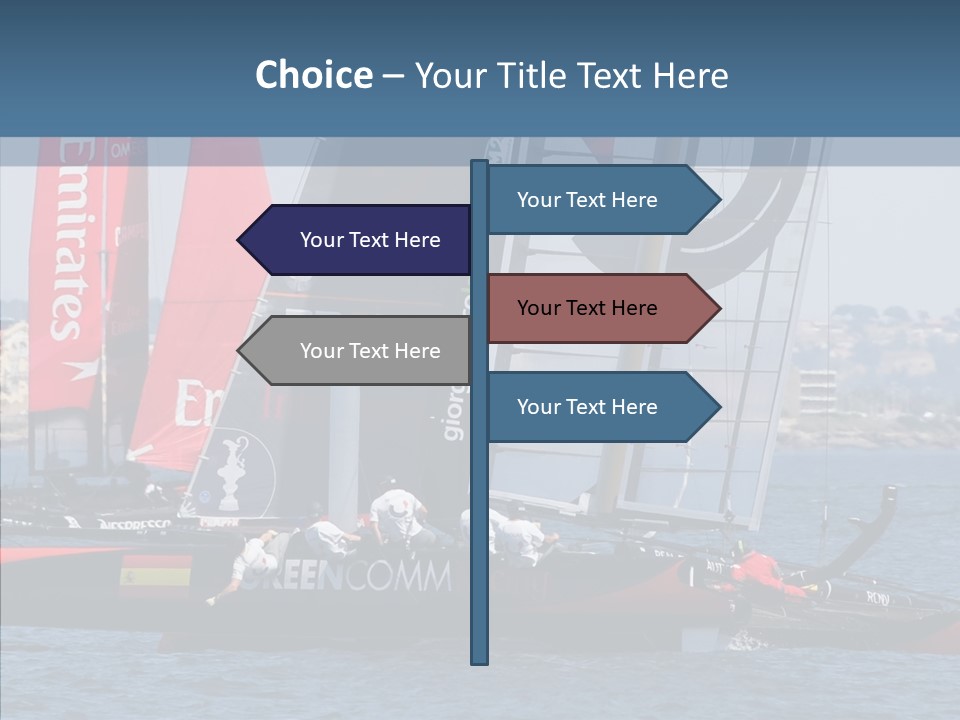 Maritime First Team PowerPoint Template