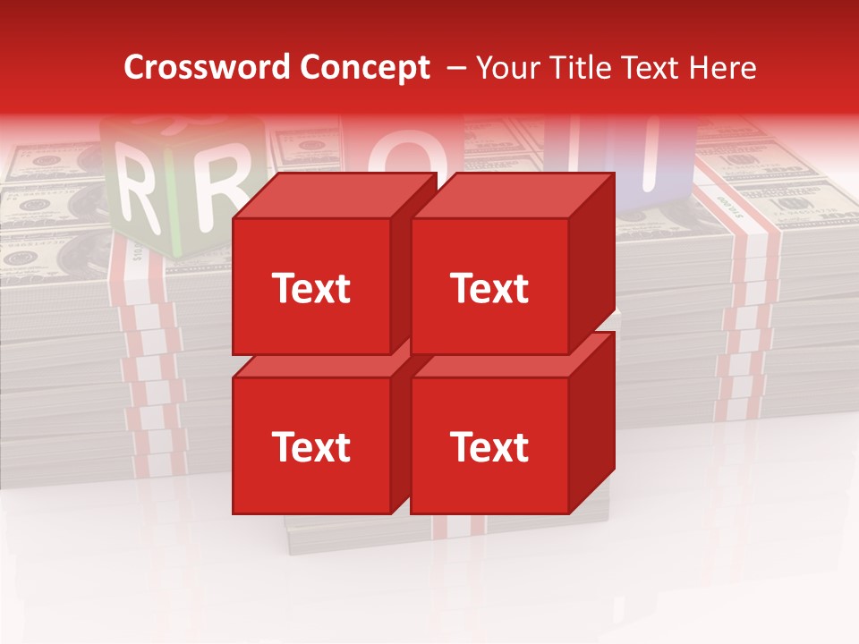 Cube Concept Resources PowerPoint Template