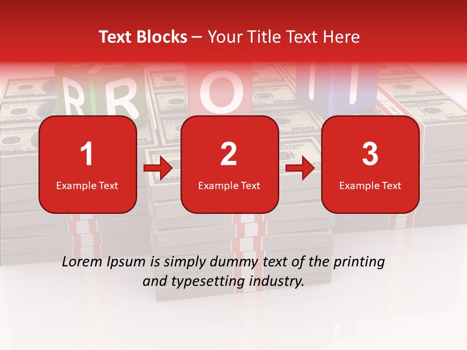 Cube Concept Resources PowerPoint Template