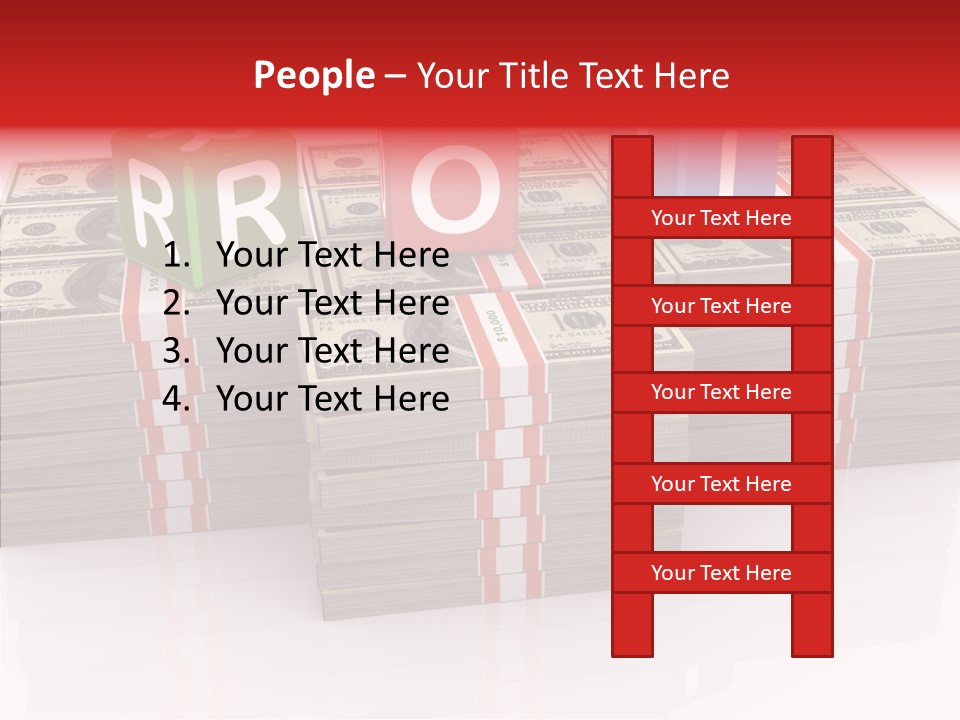 Cube Concept Resources PowerPoint Template