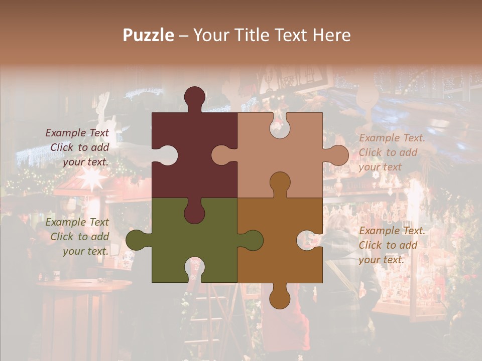 Man Tree Famous PowerPoint Template