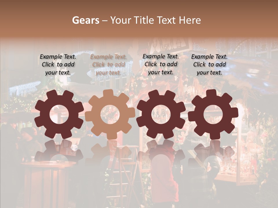 Man Tree Famous PowerPoint Template