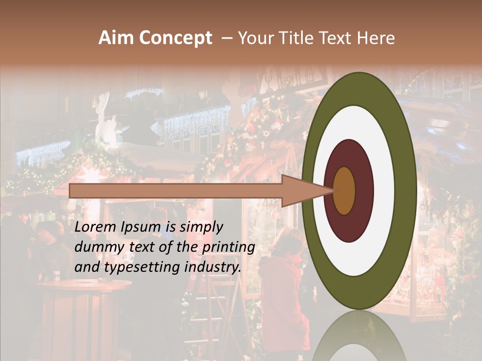 Man Tree Famous PowerPoint Template